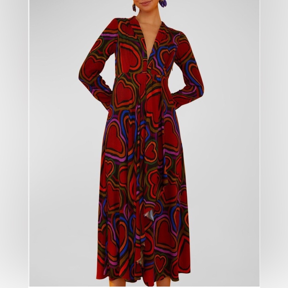 Farm Rio Wild Hearts Maxi